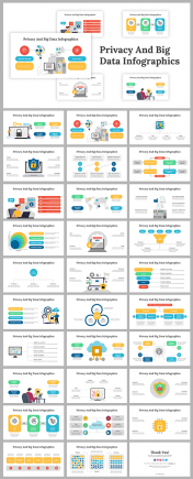 Privacy and Big Data Infographics Google Slides Themes