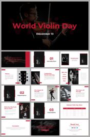 World Violin Day PowerPoint And Google Slide Themes