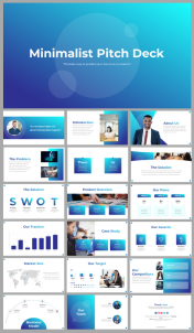 Minimalist Pitch Deck PowerPoint And Google Slides Themes