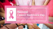 National Cancer Survivors Day PPT And Google Slides Template