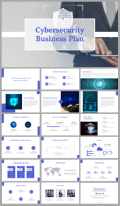 Cybersecurity Business Plan PowerPoint And Google Slides
