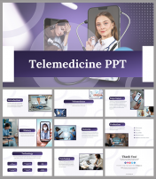 Creative Telemedicine PPT Presentation And Google Slides