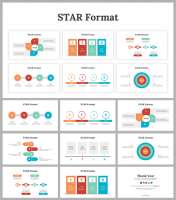 Creative STAR Format PowerPoint And Google Slides Themes