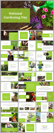 National Gardening Day PPT Templates and Google Slides