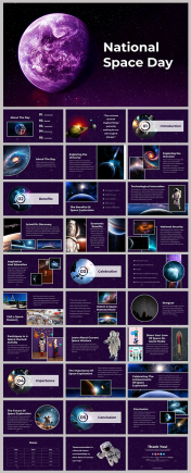 National Space Day PowerPoint And Google Slides Themes
