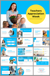 Teachers Appreciation Week PPT and Google Slides Themes