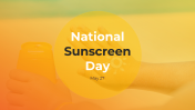 National Sunscreen Day PPT and Google Slides Themes