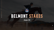 Belmont Stakes PowerPoint and Google Slides Themes