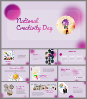 National Creativity Day PowerPoint and Google Slides Themes