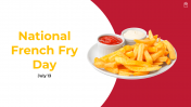 National French Fry Day PowerPoint and Google Slides Themes