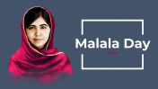 Editable Malala Day PowerPoint and Google Slides Themes