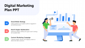 Digital Marketing Plan Example PPT and Google Slides Themes