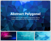 Abstract Polygonal Background PPT and Google Slides Themes