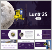 Best Luna 25 PPT Presentation And Google Slides Templates