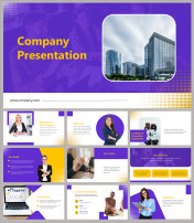 Creative Company Presentation And Google Slides Themes
