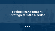 Project Management Strategies SMEs PPT And Google Slides