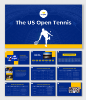 The US Open Tennis PPT And Google Slides Templates