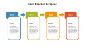 Concise Timeline PPT  For Presentation & Google Slides