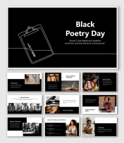 Best Black Poetry Day PowerPoint And Google Slides Templates