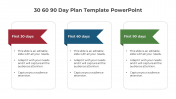30 60 90 Day Plan PowerPoint And Google Slides Template 