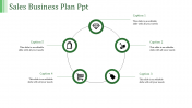 Stunning Sales Business Plan PPT Slide Design Template