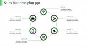 Simple Sales Business Plan PPT Slide For Your Presentation