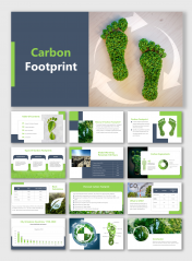 Creative Carbon Footprint PPT And Google Slides Themes