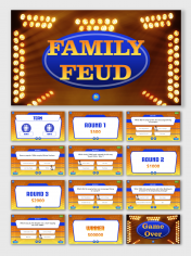 80s Hit Songs Quiz With Family Feud PPT And Google Slides
