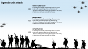 Fetching Military PowerPoint Template For Presentation