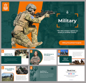 Military PowerPoint Presentation And Google Slides Templates