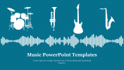 Music PowerPoint Templates for Google Slides Presentation