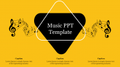 Editable Music PPT Template Presentation PowerPoint