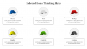 Edward Bono Thinking Hats PowerPoint Slide