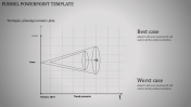 Cone Model Funnel PowerPoint Template Slide