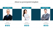 Awesome About us PowerPoint Template Presentation Slides