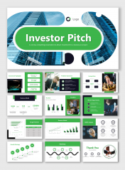 Elegant Investor Pitch Deck PPT And Google Slides Templates