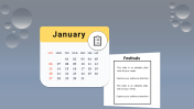 Download amazing PowerPoint Calendar Slide 2019 templates