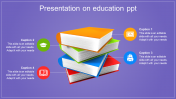 Visual Presentation On Education PPT  and Google Slides