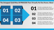 Creative Process Flow PPT Template Slide Design-Four Node