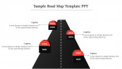 Easy To Use Sample Road Map PPT Presentation Template 