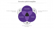 Creative Investor Pitch Template With Circle Designs