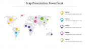 Majestic Map Presentation PowerPoint PPT Slide Diagram