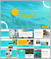 Creative Travel PowerPoint Template And Google Slides