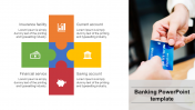 Puzzle model banking PowerPoint Templates	