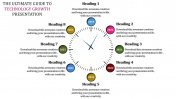 Download Timeline PowerPoint Template Clock Model