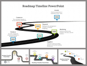 Roadmap Timeline Presentation and Google Slides Themes