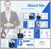 Ready To Get Now! About Me PPT And Google Slides Template