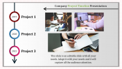 Three Node Project Plan Timeline Template 