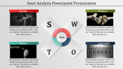 X - Model SWOT Analysis Template PowerPoint Slide