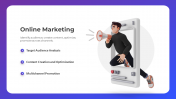 Easy To Use Online Marketing PowerPoint And Google Slides